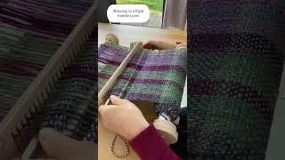 Weaving on a Rigid Heddle Loom  #weavingloom #handweaving #rigidheddleloom #craftgifts #handmade