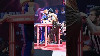 Jatish Mahajan destroys opponent Sachin Tomar in Pro Panja League #shorts #armwrestling #propanja