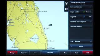 How to display cloud info | Garmin | SiriusXM Marine