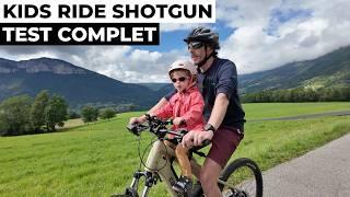 Oubliez les sièges enfants à vélo : Test KIDS RIDE SHOTGUN!