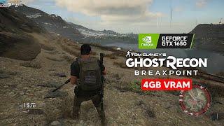 Ghost Recon Breakpoint Ultra Settings | GTX 1650 4GB VRAM