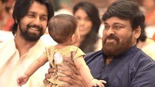 Chiranjeevi Plays With Grand Daughter @Allu Bobby Wedding | Filmy Monk