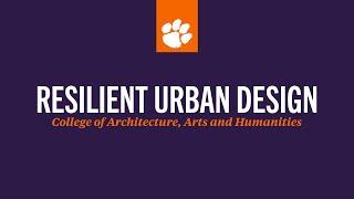 Master of Resilient Urban Design