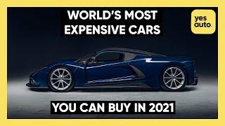 The world's most expensive cars you can buy 2021