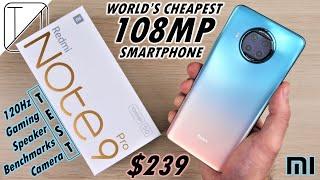 Redmi Note 9 Pro 5G UNBOXING and DETAILED REVIEW - World's CHEAPEST 108MP Smartphone.