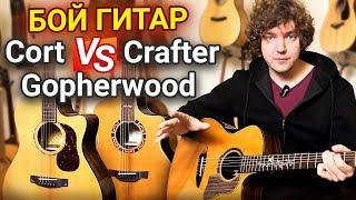 Cort, Crafter или Gopherwood: Что Выбрать? Сравниваю гитары от популярных корейских брендов.