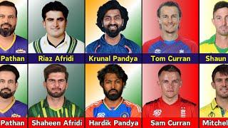 Real Life Brothers in International Cricket