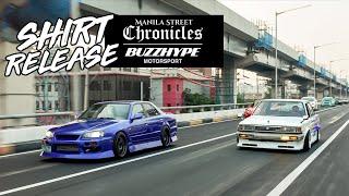 MANILA STREET CHRONICLES COLLAB SHIRT RELEASE BTS | BUZZHYPE