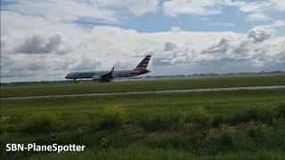 American Airlines ''Boeing 757-200'' TakeOff Schiphol