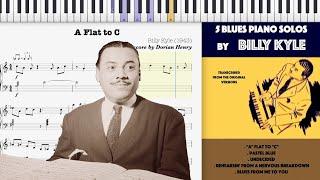 A to C by Billy Kyle (1943, Blues piano solo)