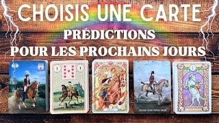 PRÉDICTIONS ️ POUR LES PROCHAINS JOURS  5 CHOIX  INTEMPOREL