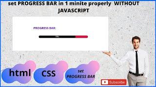 Pure CSS Circular Progress Bar | Html& CSS ONLY