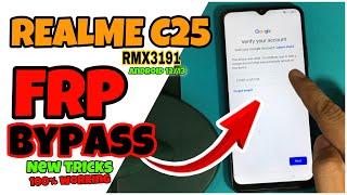 Realme C25 (RMX3191) frp bypass | Android 12/13 New Tricks No need PC 100% working