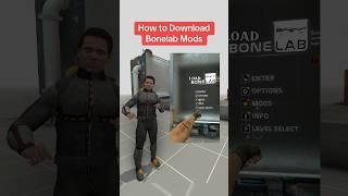 How to Download Bonelab Mods #bonelab #vr #vrgames #mods #videogame #shorts #tutorial orial