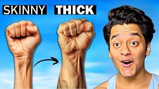 How To Grow Your Wrists Thicker! || Best Forearm Exercises Thick Forearms and Veins