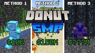 I Tested The Best Money Making Methods On The Donut SMP