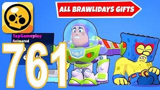 Brawl Stars - Gameplay Walkthrough Part 761 - All Brawlidays Gifts (iOS, Android)