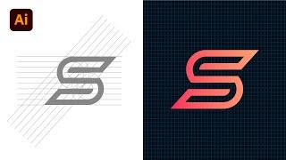 Letter Logo S Design with Adobe Illustrator CC