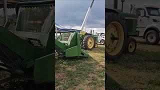 John Deere Pull type combine.#tractorpower #johndeere #shorts #farmequipment #farming