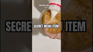HORCHATA LATTE RECIPE  #coffee #recipe #horchata #secretmenu #coffeedrinks #icedcoffee #coffeeorder