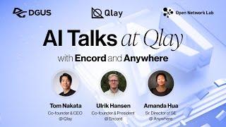 AI Talks at Qlay with Co-Founder @ Encord (YC W21) and Sr. Director @ Anywhere