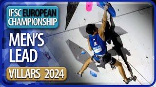 IFSC European Championships | Lead Finals | Villars | Men's | 2024