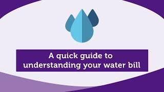 A quick guide to understanding your water bill | The Consumer Council