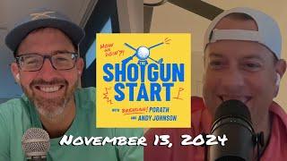 Paul Azinger is back!, Maverick McNealy rescues the mules, and Bears cataclysm | The Shotgun Start