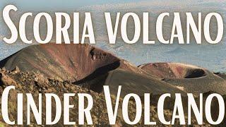 What is a SCORIA/CINDER CONE volcano?