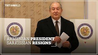 Armenian President Armen Sarkissian resigns