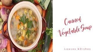 Canned Vegetable Soup