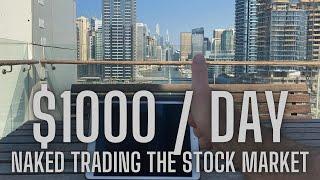 How To Make $1000 Day Trading The Stock Market (Two Simple Strategies)