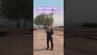 Things that I regret buying in GTA #gta #gtav #gta5 #gtaonline #gta5online