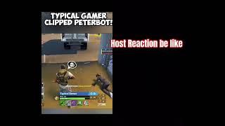 Typical Gamer clipped PeterBot reaction #gaming #fortniteclips #typicalgamer #peterbot #bugha