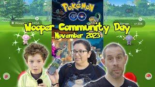 Shiny Wooper Hunt - Epic Pokémon GO Community Day Adventure!