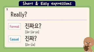 [SUB/PDF] 150 SHORT & EASY Korean Expressions used in Daily Conversation