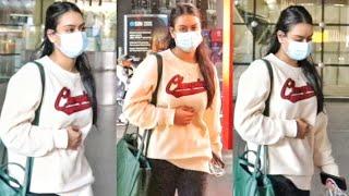 Nysa Devgan spotted at Mumbai Airport 