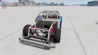 Front Suspension Test - BeamNG.Drive BSCRA Stock Car