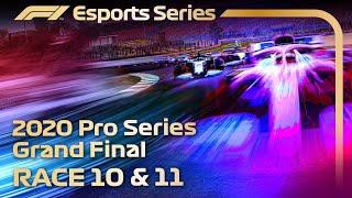 F1 Esports Pro Series 2020: GRAND FINAL, Rounds 10 & 11 LIVE!