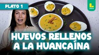 Huevos rellenos picantes a la huancaína | El Gran Chef Famosos