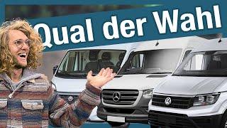 Welcher Van zum Ausbauen & Umbauen | Wohnmobil für Selbstausbau finden | Transporter, Camper und Co.