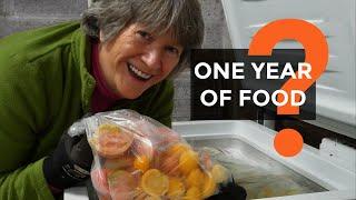 Can I Grow Enough Food to Feed my Family for 1 Year? | Self Sufficiency and Food Security