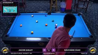 JACOB EASLEY vs SHUCHENG CHAO - GOLDEN FLEECE - TABLE 15 | EvoSports