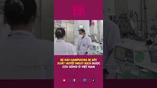 Cứu sống bé gái 4 tuổi người Campuchia bị sốt xuất huyết nguy kịch tại Việt Nam | VTC10