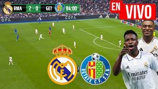  REAL MADRID VS GETAFE PARTIDO EN VIVO / LIGA ESPAÑOLA - JUEGA MBAPPE FULL MATCH