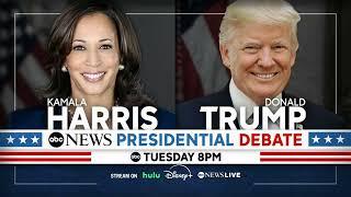 ABC News releases rules for presidential debate between Harris, Trump