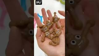 FUNNY  SHOOTING STICKY POOP  GAME#shorts #viral #poop