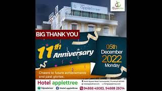 11th anniversary Hotel Applettree #tirunelveli #applettree #hotelapplettree