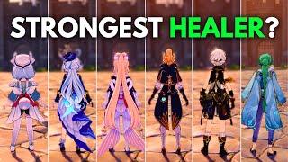 Who is BEST healer ?? SIGEWINNE Healing Comparison [ Genshin Impact ]