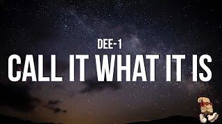 Dee-1 - Call It Like It Is (Lyrics) Kendrick Lamar Response